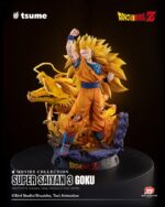 Dragon Ball Z Movie Collection Super Saiyan 3 Goku 1/4 Statue by Tsume