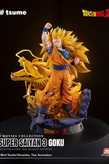 Dragon Ball Z Movie Collection Super Saiyan 3 Goku 1/4 Statue by Tsume