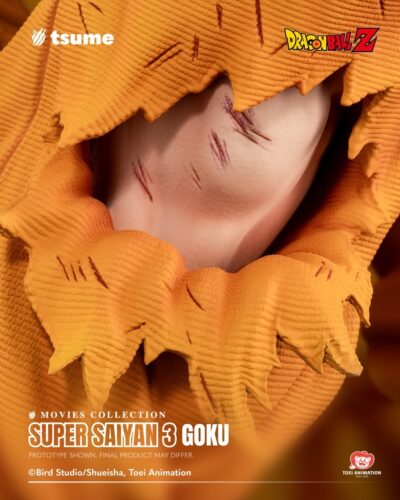 Dragon Ball Z Movie Collection Super Saiyan 3 Goku 1/4 Statue by Tsume - immagine 19
