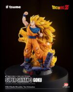 Dragon Ball Z Movie Collection Super Saiyan 3 Goku 1/4 Statue by Tsume - immagine 12