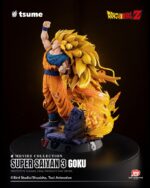 Dragon Ball Z Movie Collection Super Saiyan 3 Goku 1/4 Statue by Tsume - immagine 13