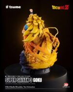 Dragon Ball Z Movie Collection Super Saiyan 3 Goku 1/4 Statue by Tsume - immagine 14