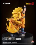 Dragon Ball Z Movie Collection Super Saiyan 3 Goku 1/4 Statue by Tsume - immagine 16