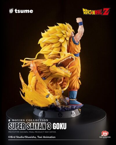 Dragon Ball Z Movie Collection Super Saiyan 3 Goku 1/4 Statue by Tsume - immagine 16
