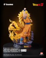 Dragon Ball Z Movie Collection Super Saiyan 3 Goku 1/4 Statue by Tsume - immagine 17