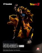 Dragon Ball Z Movie Collection Super Saiyan 3 Goku 1/4 Statue by Tsume - immagine 9