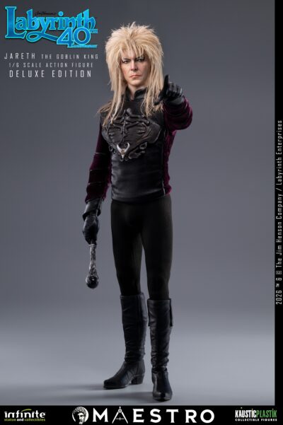 Labyrinth Jareth The Goblin King 1/6 Action Figure Deluxe Edition by Infinite Statue - immagine 6