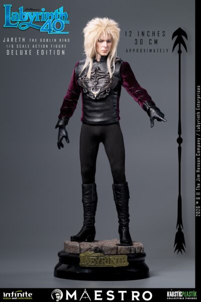 Labyrinth Jareth The Goblin King 1/6 Action Figure Deluxe Edition by Infinite Statue - immagine 5