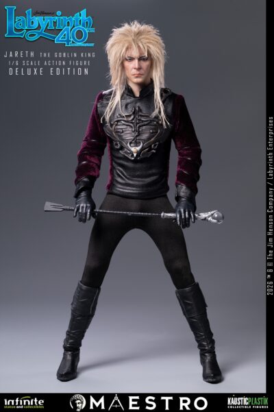 Labyrinth Jareth The Goblin King 1/6 Action Figure Deluxe Edition by Infinite Statue - immagine 15