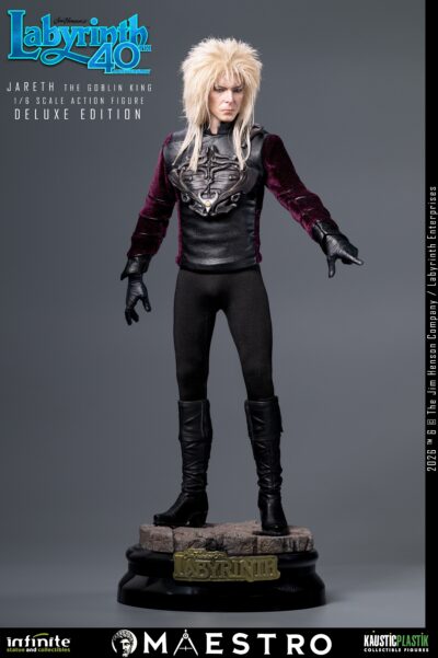 Labyrinth Jareth The Goblin King 1/6 Action Figure Deluxe Edition by Infinite Statue - immagine 12