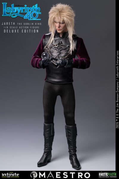 Labyrinth Jareth The Goblin King 1/6 Action Figure Deluxe Edition by Infinite Statue - immagine 11