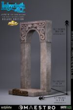 Labyrinth Jareth The Goblin King 1/6 Action Figure Deluxe Edition Gold by Infinite Statue - immagine 15
