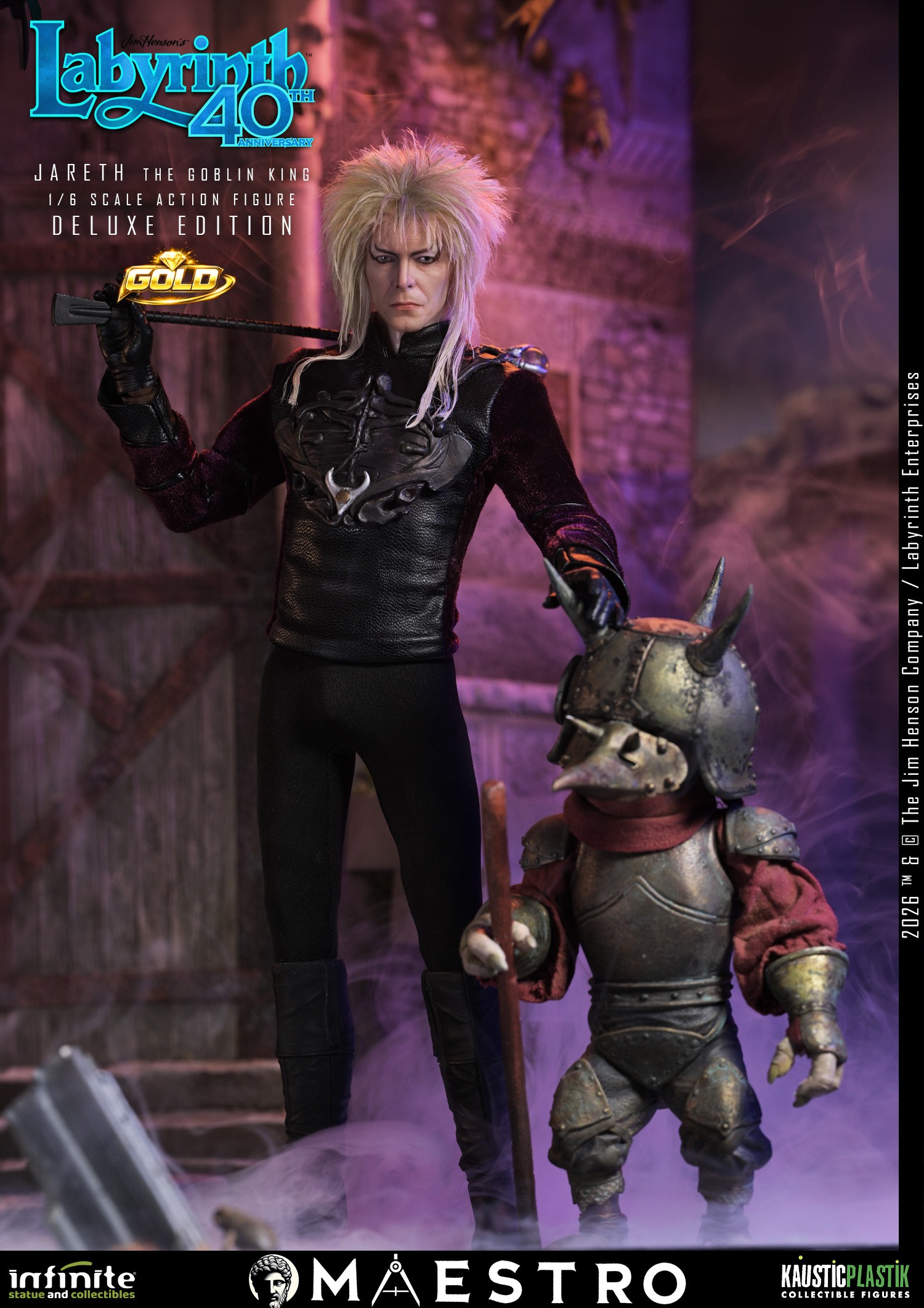 labyrinth-jareth-the-goblin-king-16-scale-action-figure-deluxe-edition-gold Labyrinth Jareth The Goblin King 1/6 Action Figure Deluxe Edition Gold by Infinite Statue - immagine 1