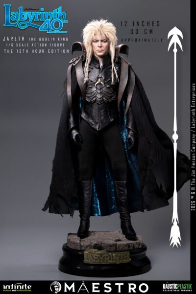 Labyrinth Jareth The Goblin King 1/6 Action Figure The 13th Hour Edition by Infinite Statue - immagine 14