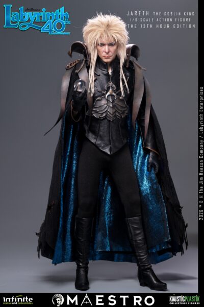 Labyrinth Jareth The Goblin King 1/6 Action Figure The 13th Hour Edition by Infinite Statue - immagine 6