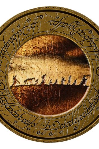 Lord of the Rings Coin with Display Stand The Fellowship