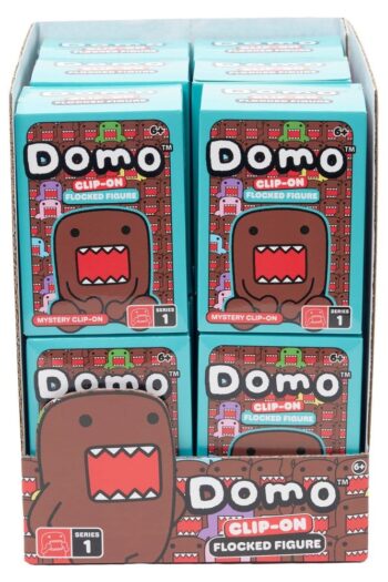 Domo Plastic Figure Flocked 8 cm Blind Bag Display (12)