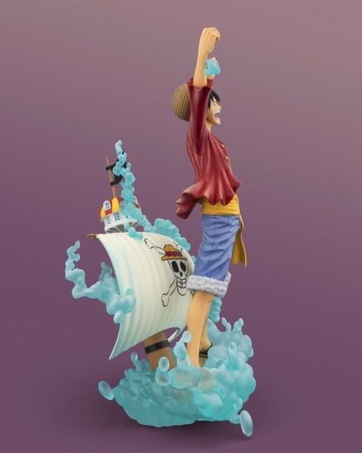 One Piece Figuarts ZERO (STARTune) PVC Figure Monkey D. Luffy -Setting out for the New World- 25 cm by Bandai - immagine 4