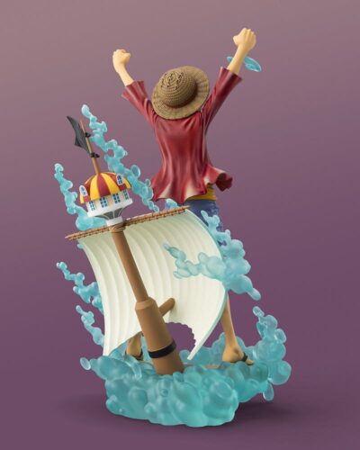 One Piece Figuarts ZERO (STARTune) PVC Figure Monkey D. Luffy -Setting out for the New World- 25 cm by Bandai - immagine 5