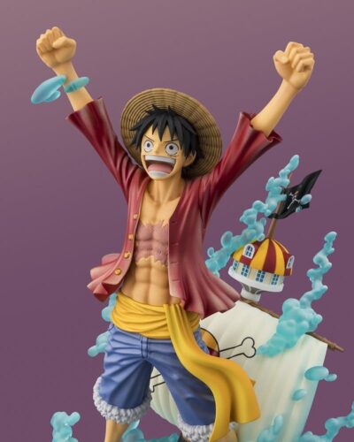 One Piece Figuarts ZERO (STARTune) PVC Figure Monkey D. Luffy -Setting out for the New World- 25 cm by Bandai - immagine 6