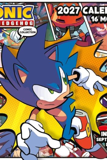 Sonic the Hedgehog (2027) Square Calendar 30 x 30 cm