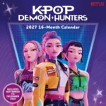 KPop Demon Hunters (2027) Square Wall Calendar 30 x 30 cm
