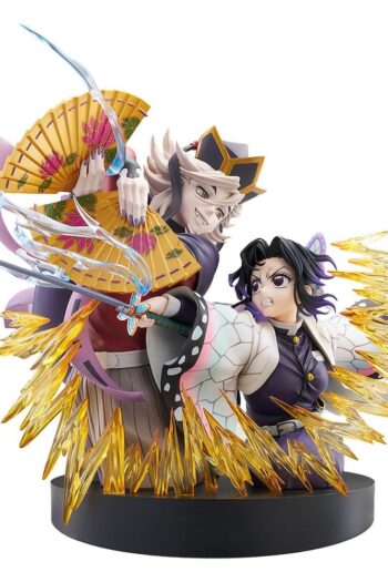 Demon Slayer: Kimetsu no Yaiba PVC Figures 2-Pack Shinobu Kocho & Doma 18 cm