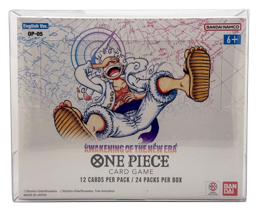x_evo-0051 Evoretro PET Protectors 5-Pack for One Piece Booster Box (English, OPP 4-6) 12 x 6 x 15 cm - immagine 1