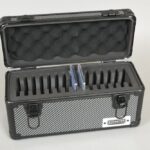 Evoretro Trading Card Storage Box for 15 Slabs Gray 33.9 x 13.4 cm