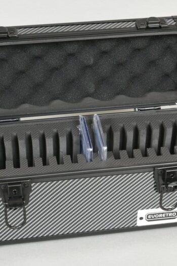 Evoretro Trading Card Storage Box for 15 Slabs Gray 33.9 x 13.4 cm