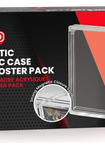Evoretro Acrylic Display Case 5-Pack for Booster Packs