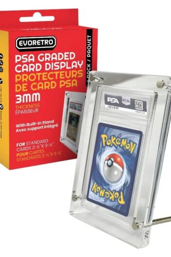 Evoretro Acrylic Card Display Stand for PSA Graded Cards 3mm