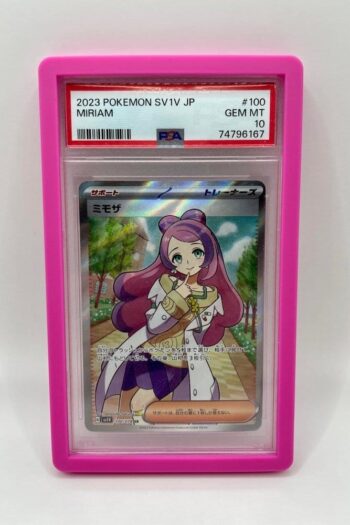 Evoretro Bumper Protector for PSA Slabs Pink