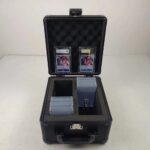 Evoretro Trading Card Storage Box for 60 Cards Gray
