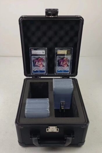 Evoretro Trading Card Storage Box for 60 Cards Gray