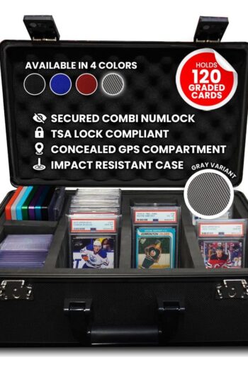 Evoretro Trading Card Storage Box for 120 Cards XL Gray