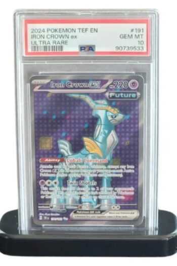 Evoretro Display Stand for PSA & CGC Graded Card Slabs Black