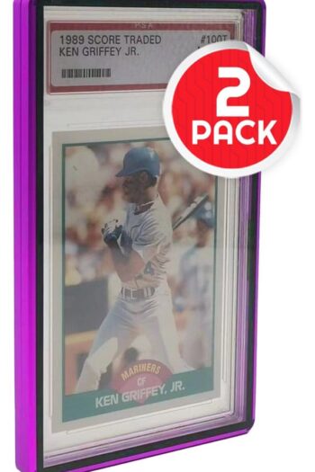 Slab Case Protectors for PSA Graded Cards Purple