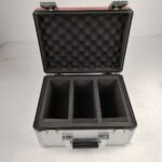 Evoretro Trading Card Storage Box for 90 Cards X Red and Silver