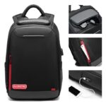Evoretro Travel Backpack and Mini-Carrying Case Bundle Kit Black