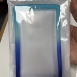 Evoretro Bumper for PSA Graded Card Slab Gradient Light Blue-Dark Blue Glitter