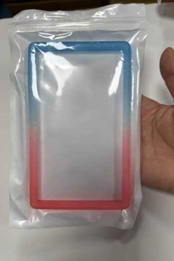 Evoretro Bumper for PSA Graded Card Slab Gradient Blue-Pink Glitter