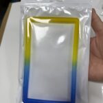 Evoretro Bumper for PSA Graded Card Slab Gradient Yellow-Blue Glitter