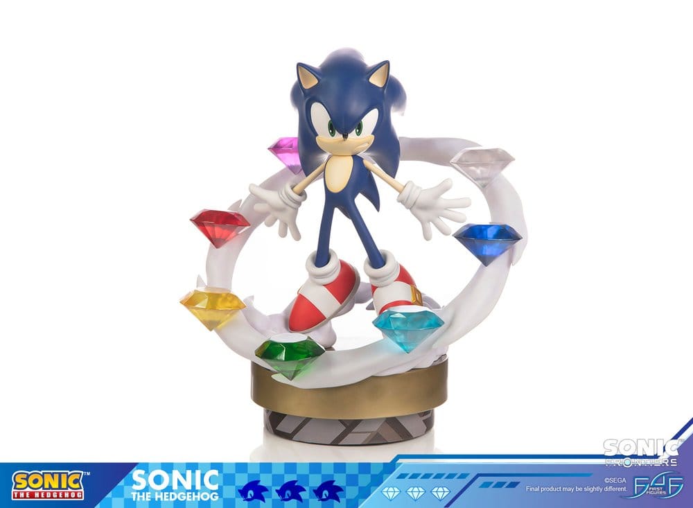 x_f4fsfsthst Sonic The Hedgehog Sonic Frontiers Resin Statue Sonic 42 cm - immagine 1