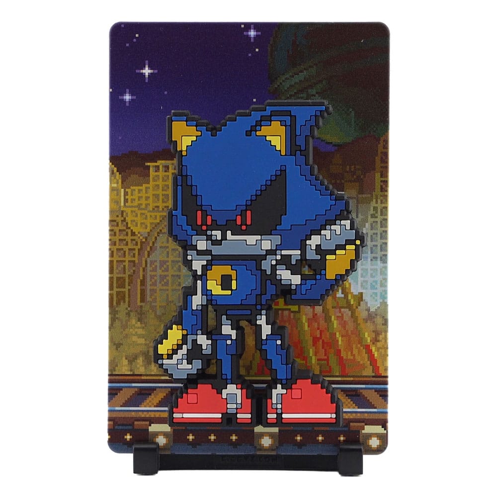 x_fgz-snmms01 Sonic the Hedgehog (Modern) FiGGYZ Magnet Collectible Metal Sonic 11 cm - immagine 1