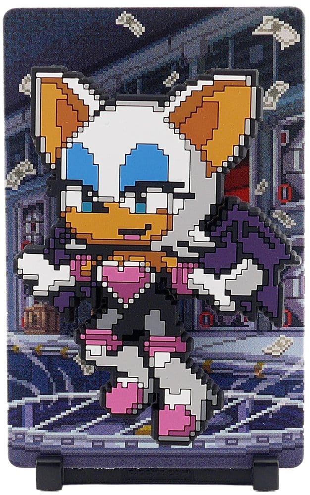 x_fgz-snmro01 Sonic the Hedgehog (Modern) FiGGYZ Magnet Collectible Rouge the Bat 11 cm - immagine 1