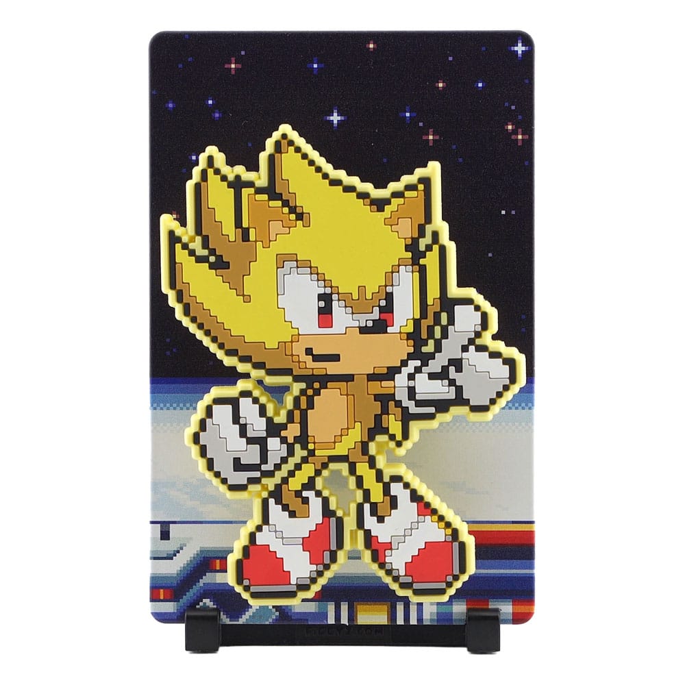 x_fgz-snmss01 Sonic the Hedgehog (Modern) FiGGYZ Magnet Collectible Super Sonic 11 cm - immagine 1