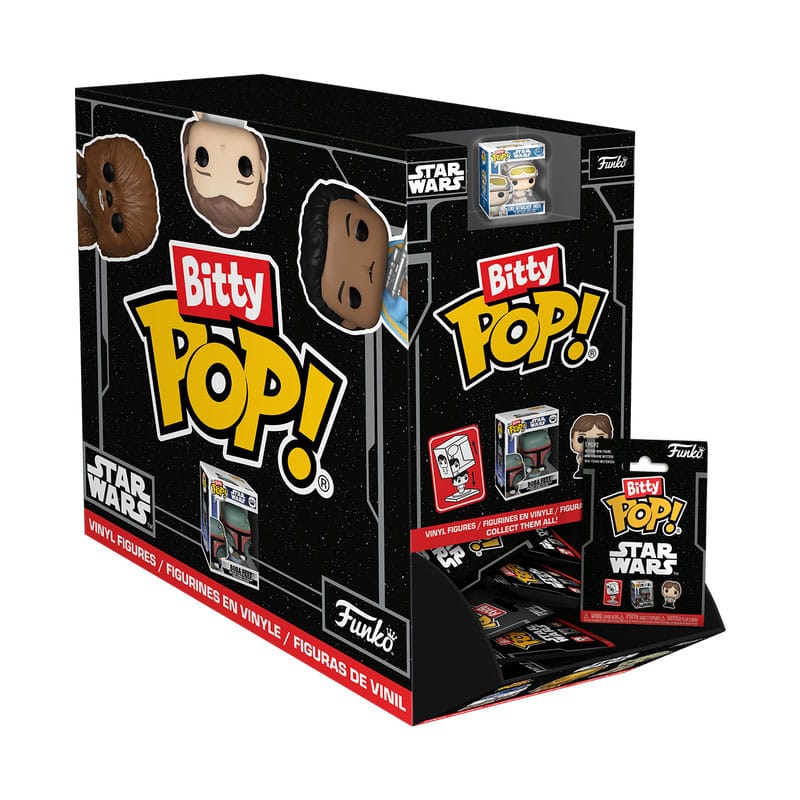 x_fk83673 Star Wars Bitty POP! Vinyl Figure Display (24) PDQ 2,5 cm - immagine 1