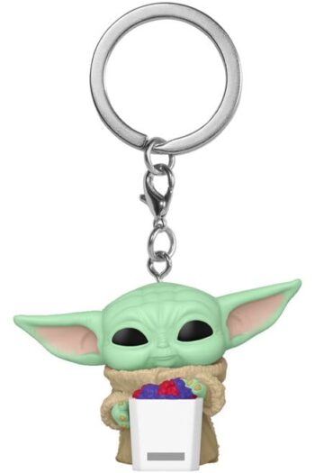 Star Wars: The Mandalorian and Grogu Pocket POP! Vinyl Keychains 4 cm Grogu with Popcorn Display (12)