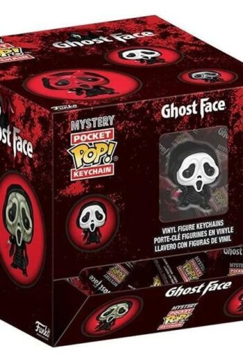 Scream POP! Vinyl Keychains 4 cm Ghost Face Display (12)